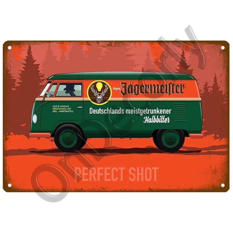 Jagermeister metal wall poster dÃ©cor 