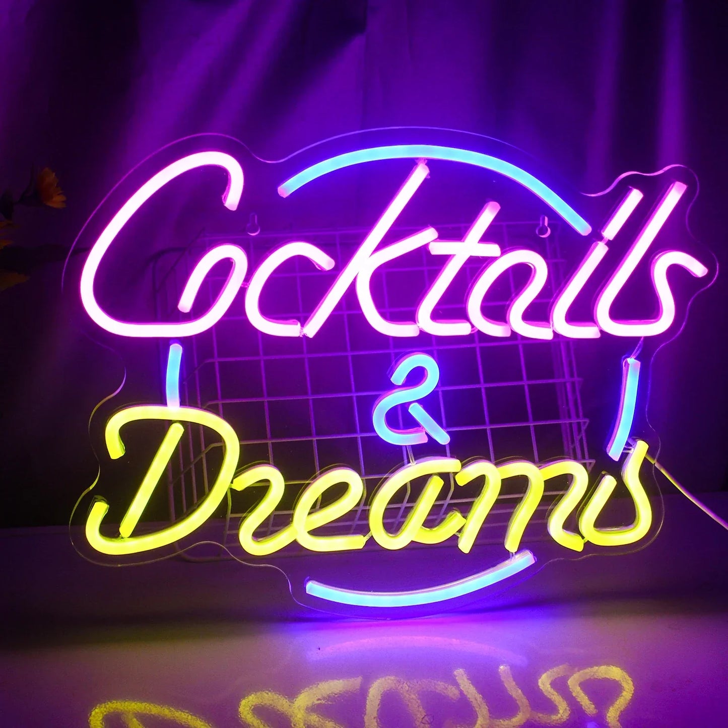 Cocktails Beer LED Neon Sign Wall Decor