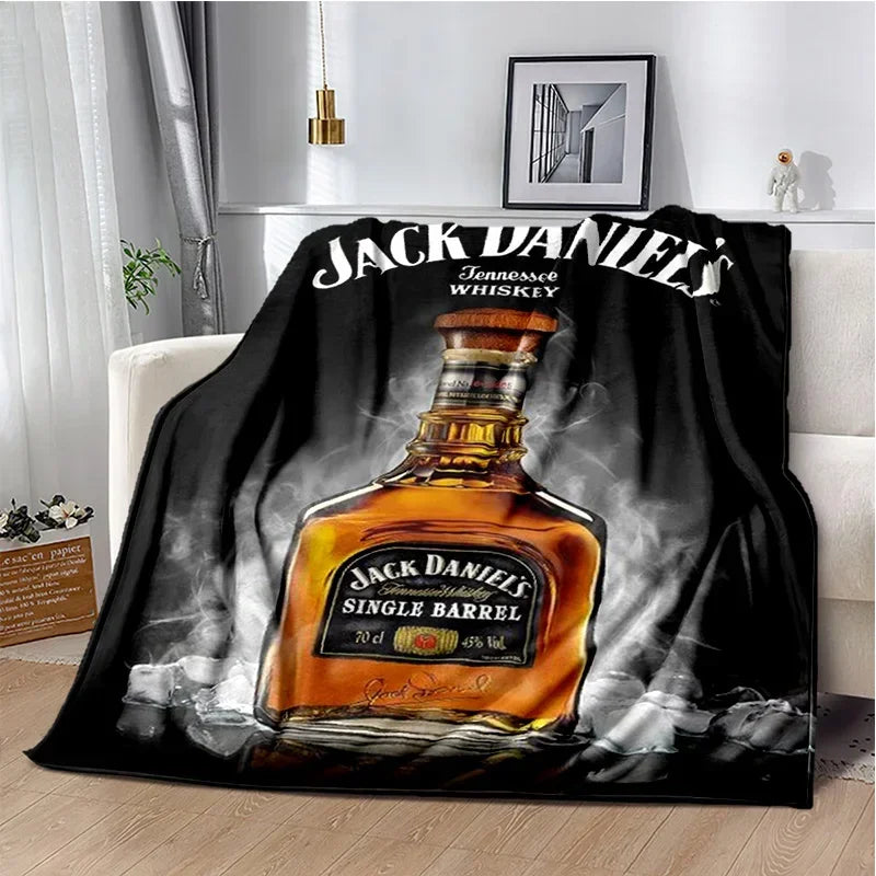 Premium Jack Daniel's Inspired Comfort Blanket: The Ultimate Cozy Gift