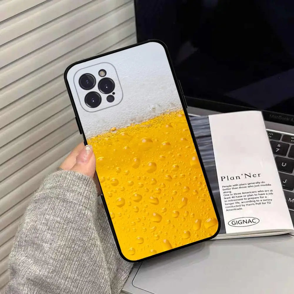 Beers Alcohol Phone Case: Stylish and Durable Protection