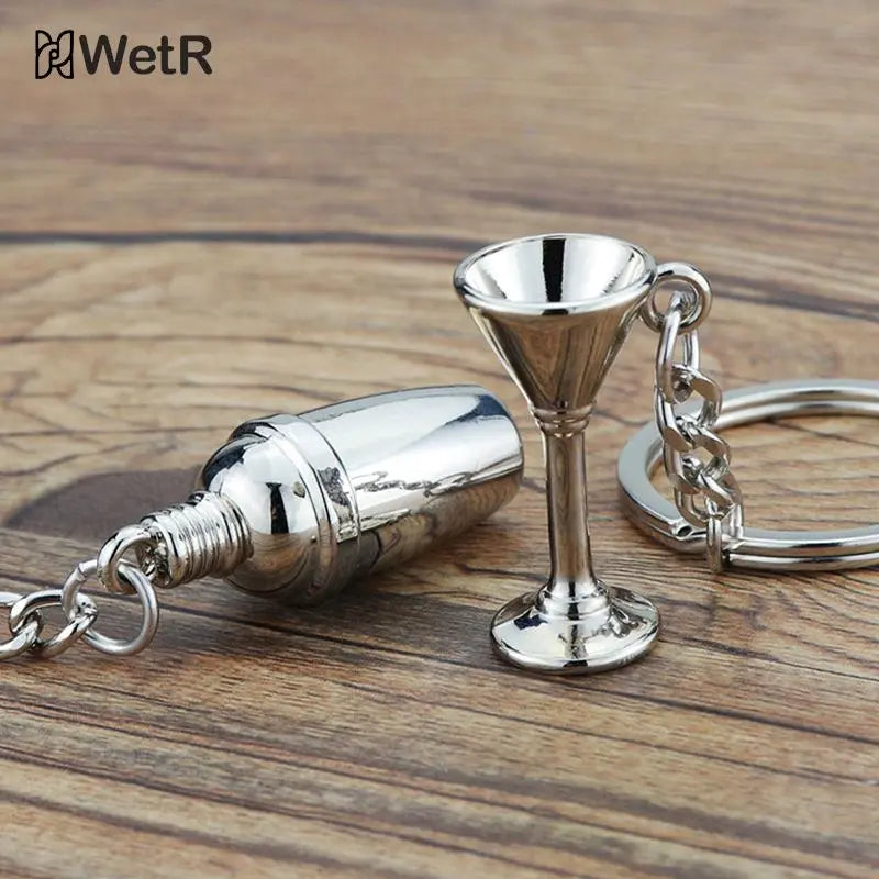 Miniature Mix Master 3D Shaker Keychain: A Must-Have for Cocktail Enthusiasts