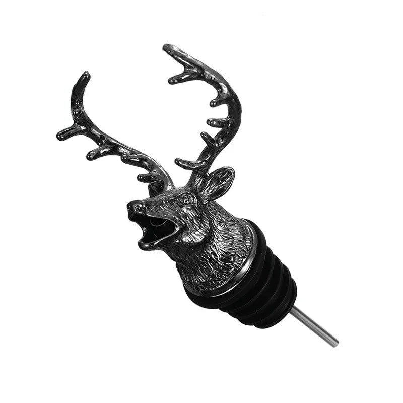 Bottle Liquor Pourer Deer Head