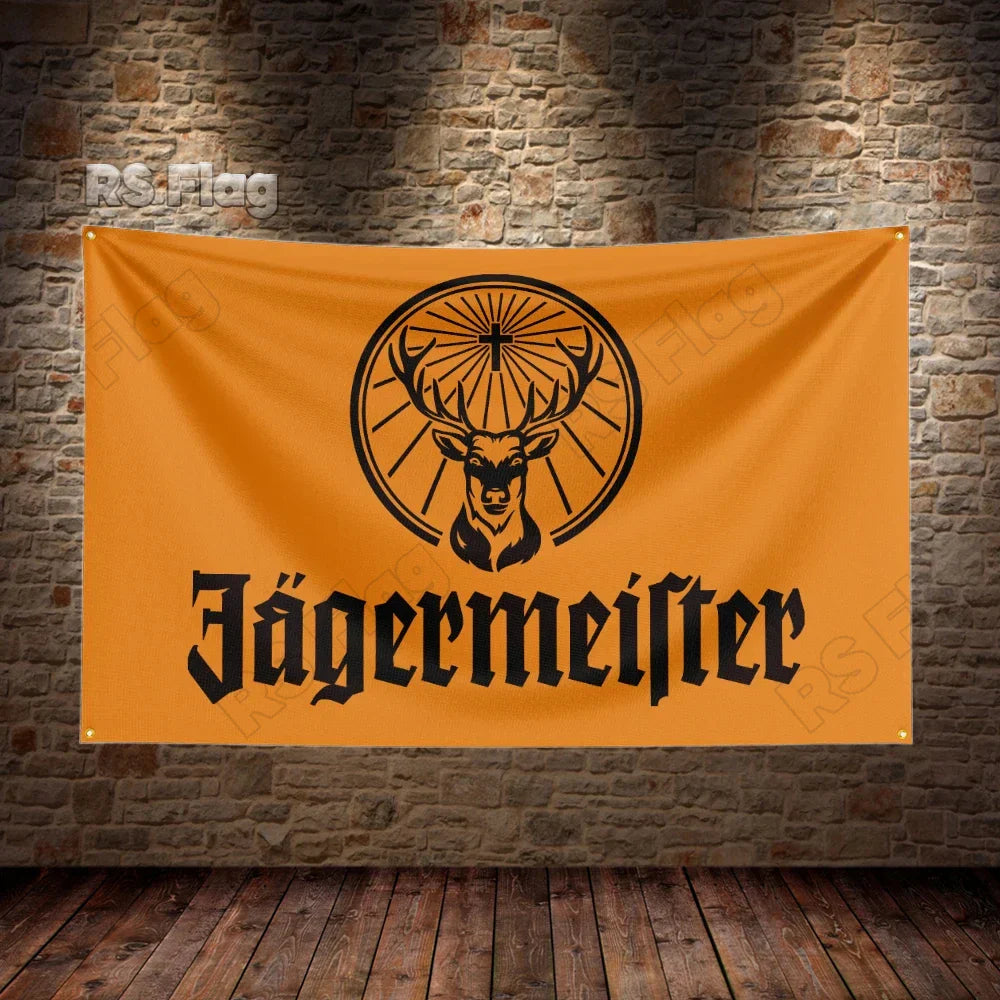 Stag-Inspired Flag: Elevate Your Decor with a Touch of spirits