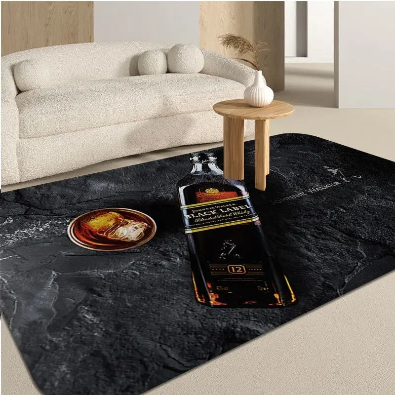 Classic Whisky Johnnie Walker Bath Mat