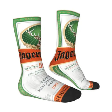 Stag-Inspired Crew Socks: Comfortable and Stylish for Fans