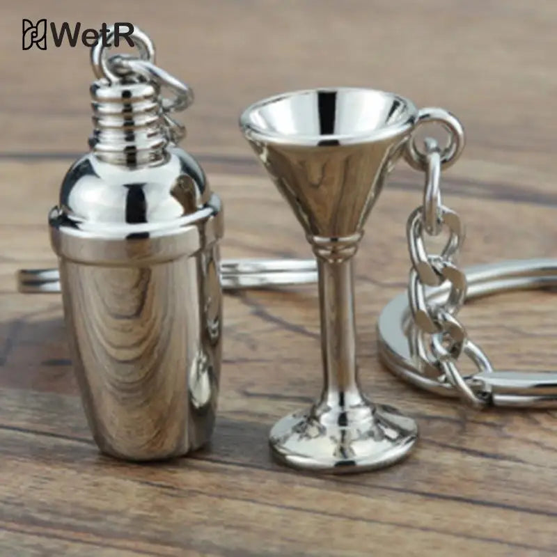 Miniature Mix Master 3D Shaker Keychain: A Must-Have for Cocktail Enthusiasts