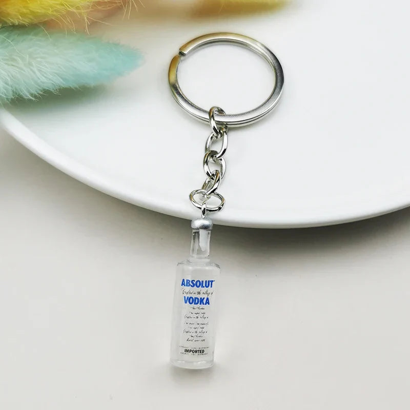 hite mini bottle keychain