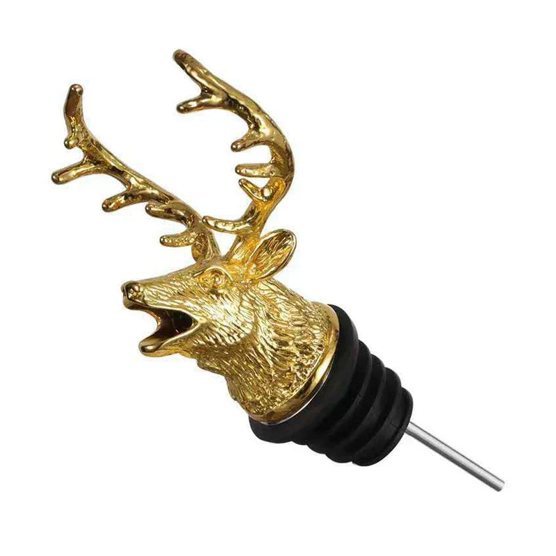 Bottle Liquor Pourer Deer Head