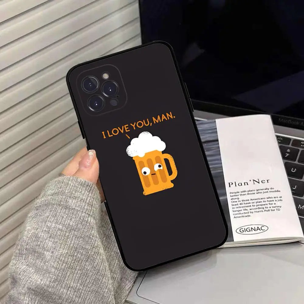 Beers Alcohol Phone Case: Stylish and Durable Protection