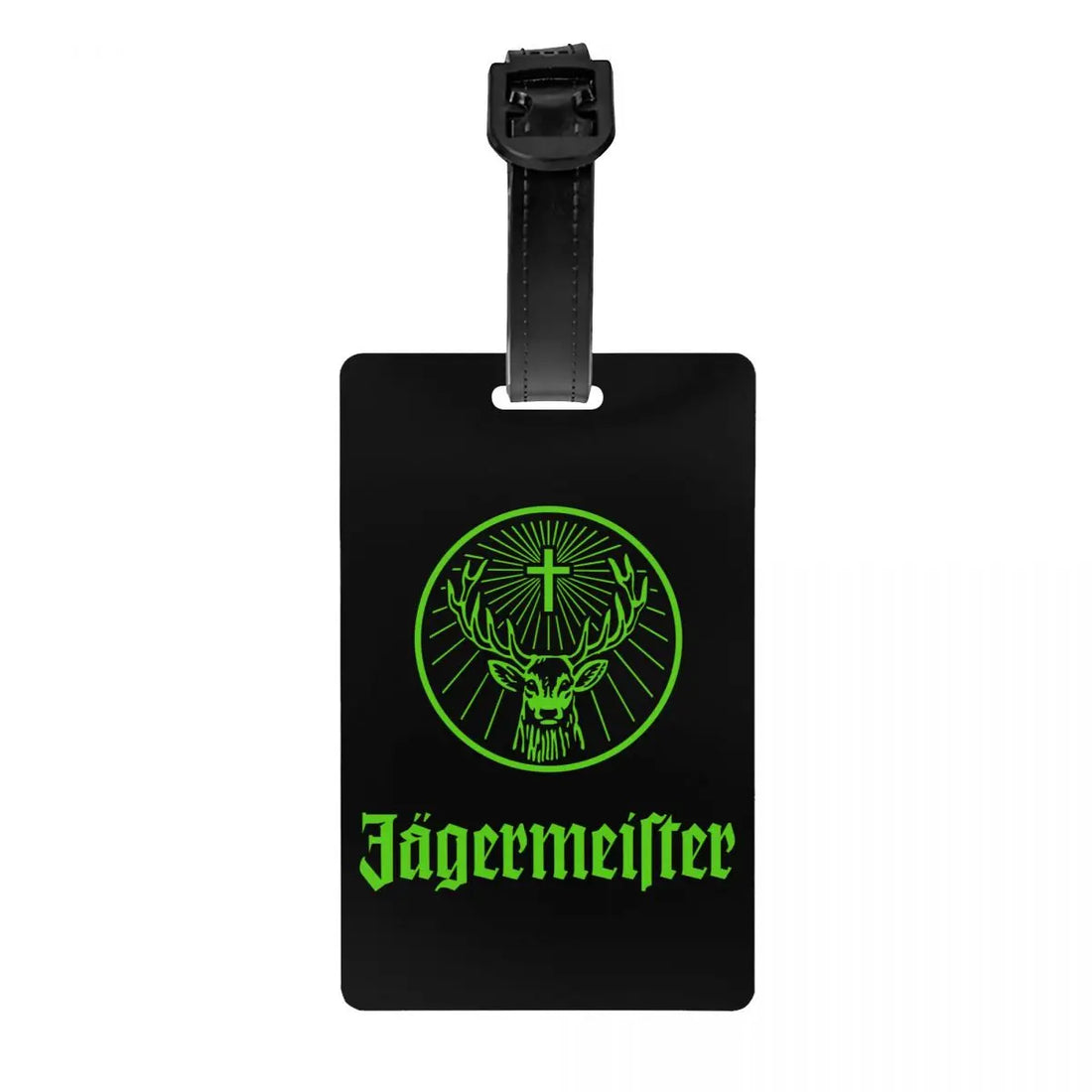 Travel in Style with our Jagermeister Logo Luggage Tag