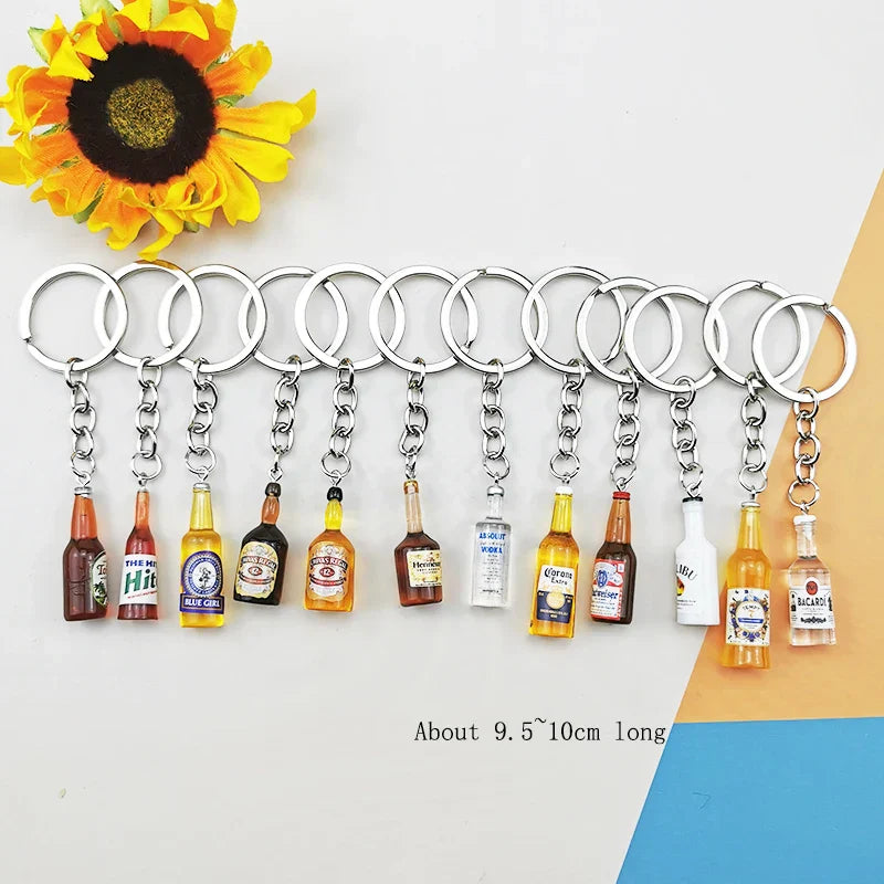 Chivas Regal mini bottle keychain