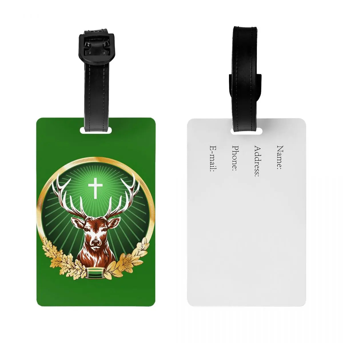 Travel in Style with our Jagermeister Logo Luggage Tag