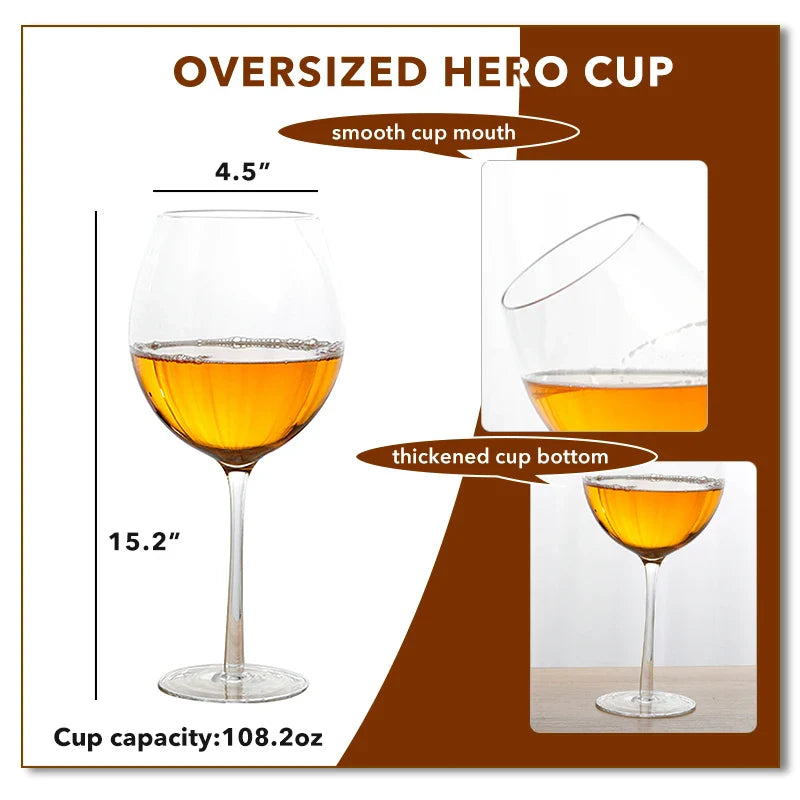 3000ML Extra Large Beer & Wine Glass