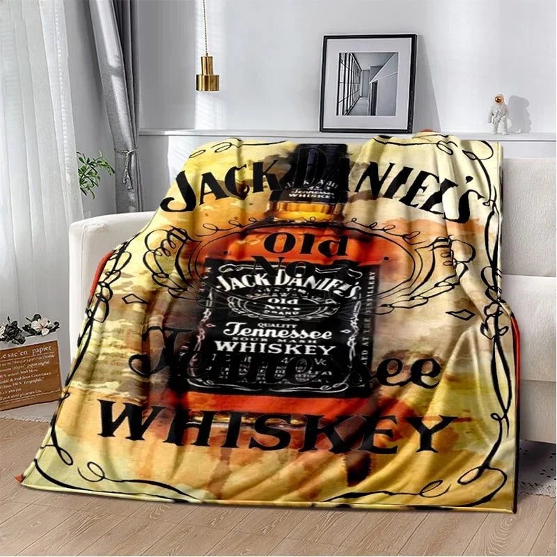 Premium Jack Daniel's Inspired Comfort Blanket: The Ultimate Cozy Gift